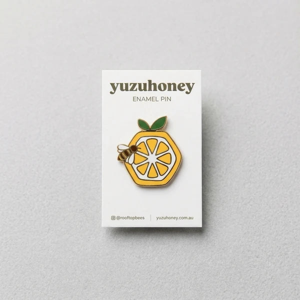 Yuzu Honey Enamel Pin